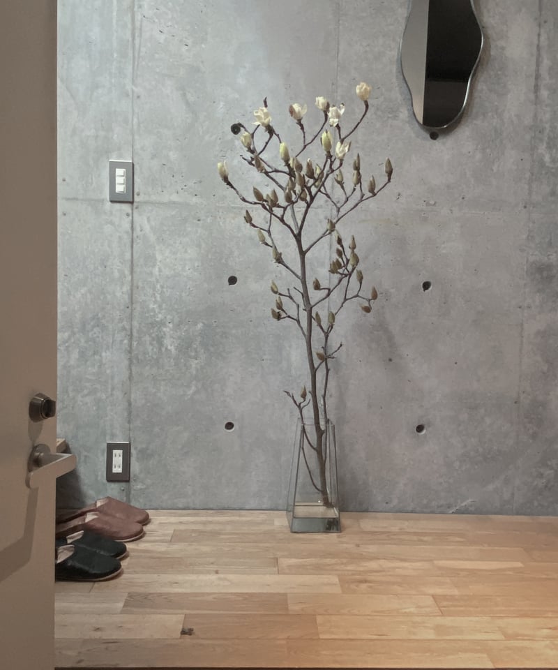 FLOWER VASE -LL- 枝物・長物大型花器 / H30cm | doro ONLIN