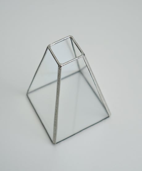 HAKU GLASS FLOWER VASE -S- / H10cm
