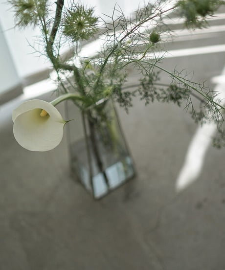 FLOWER VASE -L- 枝物・長物用花器 / W110×H350×D110