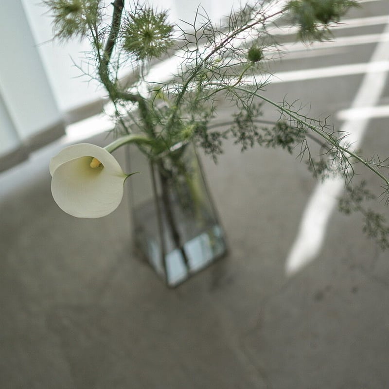 FLOWER VASE -L- 枝物・長物用花器 / W110×H350×D110 | dor FLOWER VASE -L- 枝物・長物用花器 / W110×H350×D110 | dor