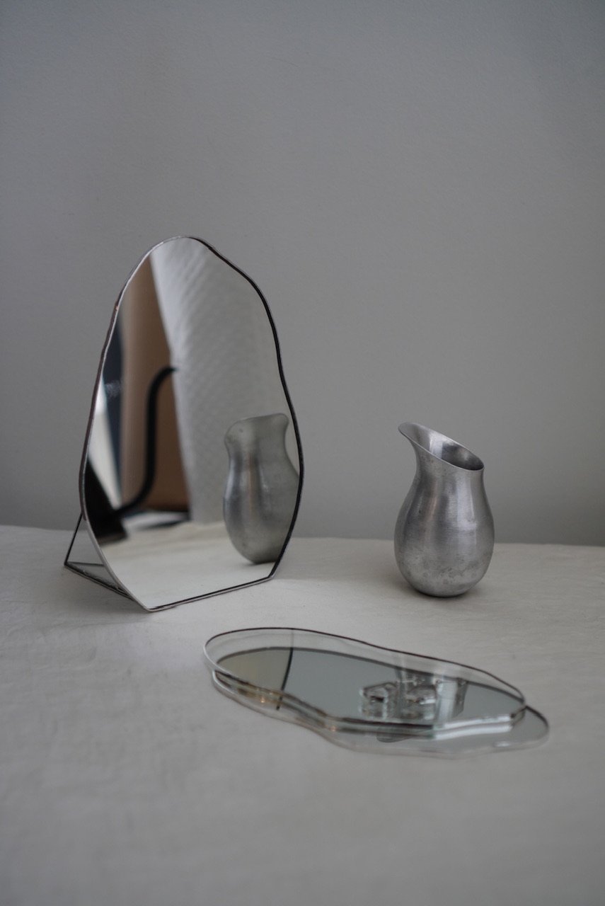 WAVE TABLE MIRROR / W155×H195 | doro ONLINE STORE