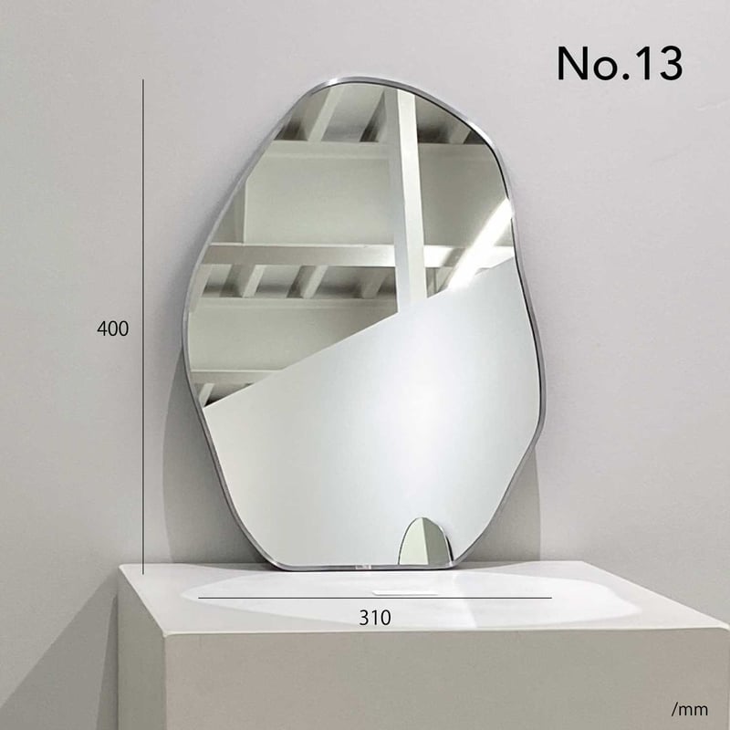No.13 WAVE MIRROR / W310×H400 | doro ONLINE STORE