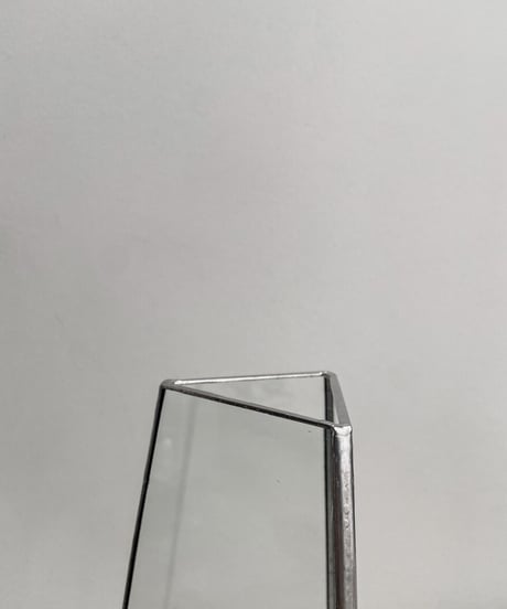 FLOWER VASE 三角立体 -M- / H23cm