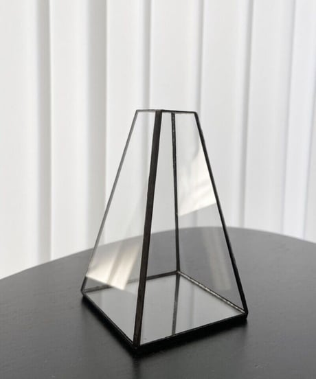HAKU GLASS FLOWER VASE -S- / H10cm