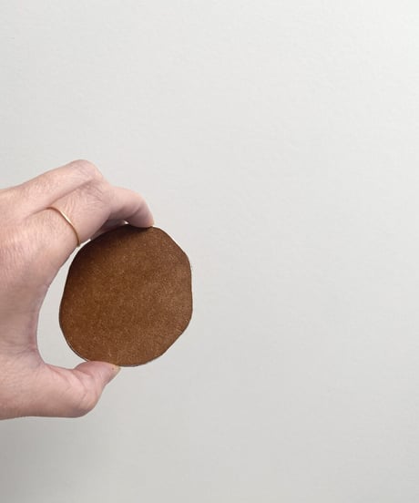 LEATHER HAND MIRROR/ 2種の形