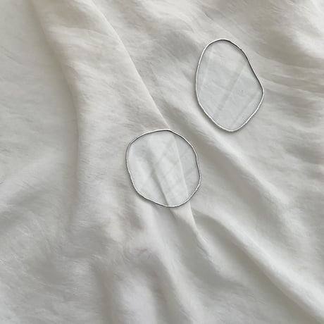 水たまり豆皿コースターSS / GLASS COASTER / CLEAR【12月上旬〜中旬順次出荷】