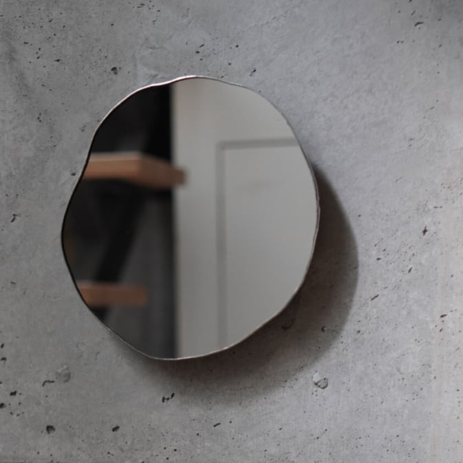 日本の壁 No.11 POND WALL MIRROR / Φ20cm | doro ONLINE STORE