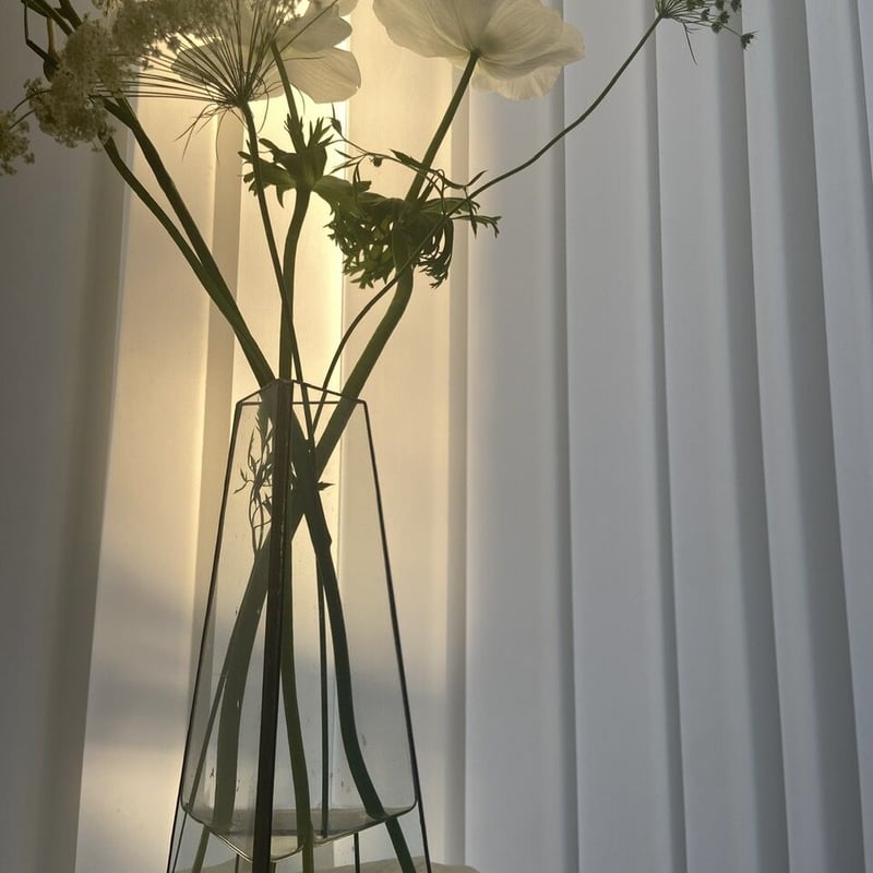 FLOWER VASE 三角立体 -M- / H23cm | doro ONLINE STORE FLOWER VASE 三角立体 -M- / H23cm | doro ONLINE STORE