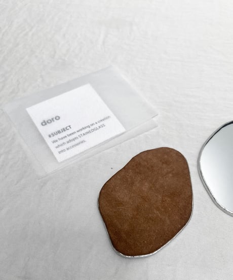 LEATHER HAND MIRROR/ 2種の形