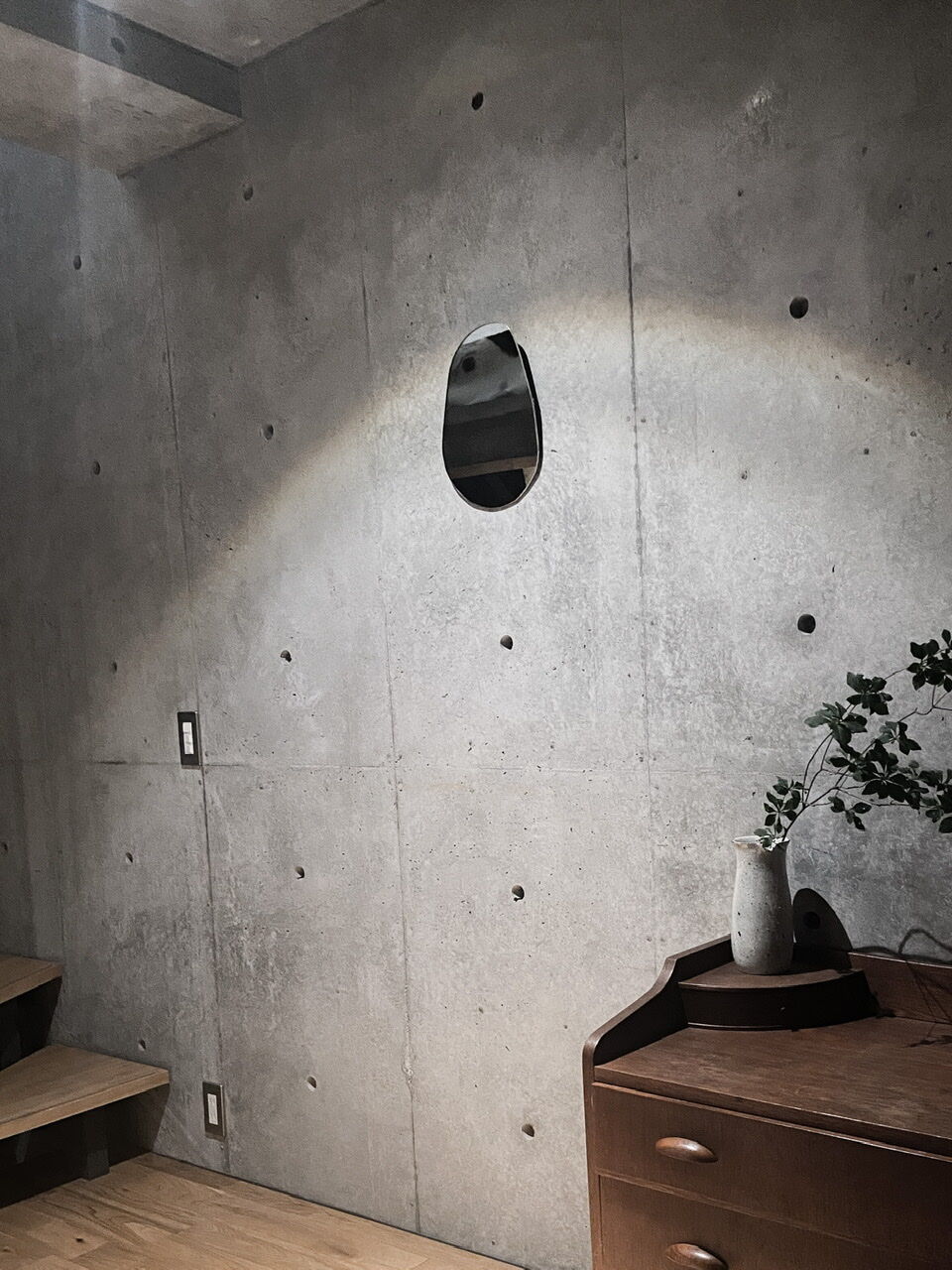 No.16 POND WALL MIRROR / SIZE 220×305 | doro ON
