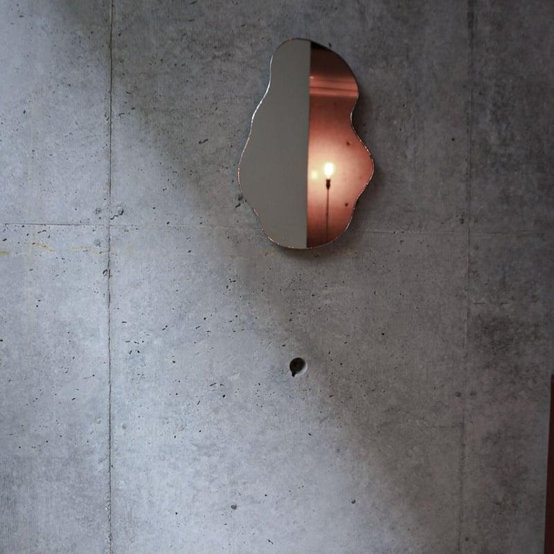 No.09 IRREGULAR WAVE WALL MIRROR / W220×H330 |