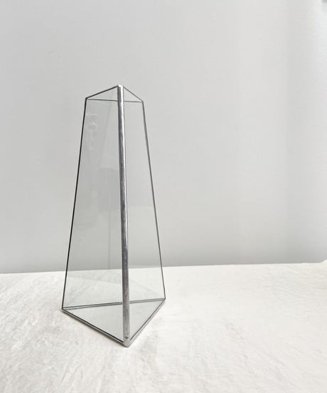 FLOWER VASE 三角立体 -M- / H23cm