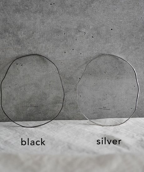 PUDDLE GLASS PLATE / M / W115×H100
