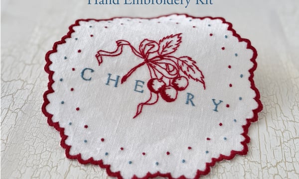Polka dots Embroidery Studio