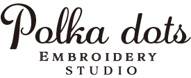 Polka dots Embroidery Studio