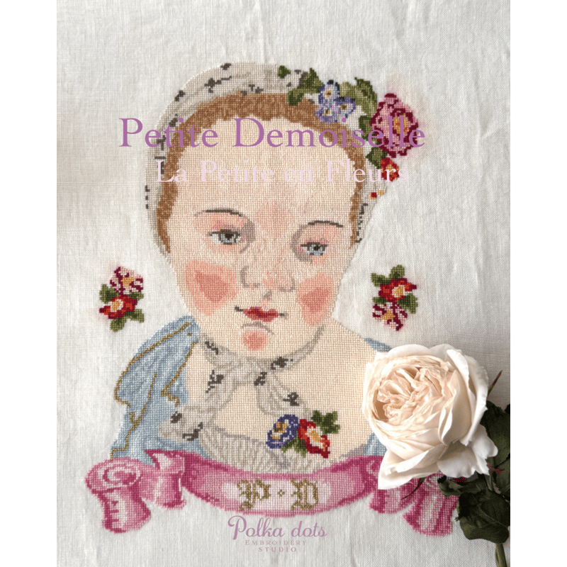 クロスステッチ図案 ダウンロード版 Petite Demoiselle – La Petite