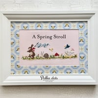 A Spring Stroll 🪿（印刷済み図案発送）