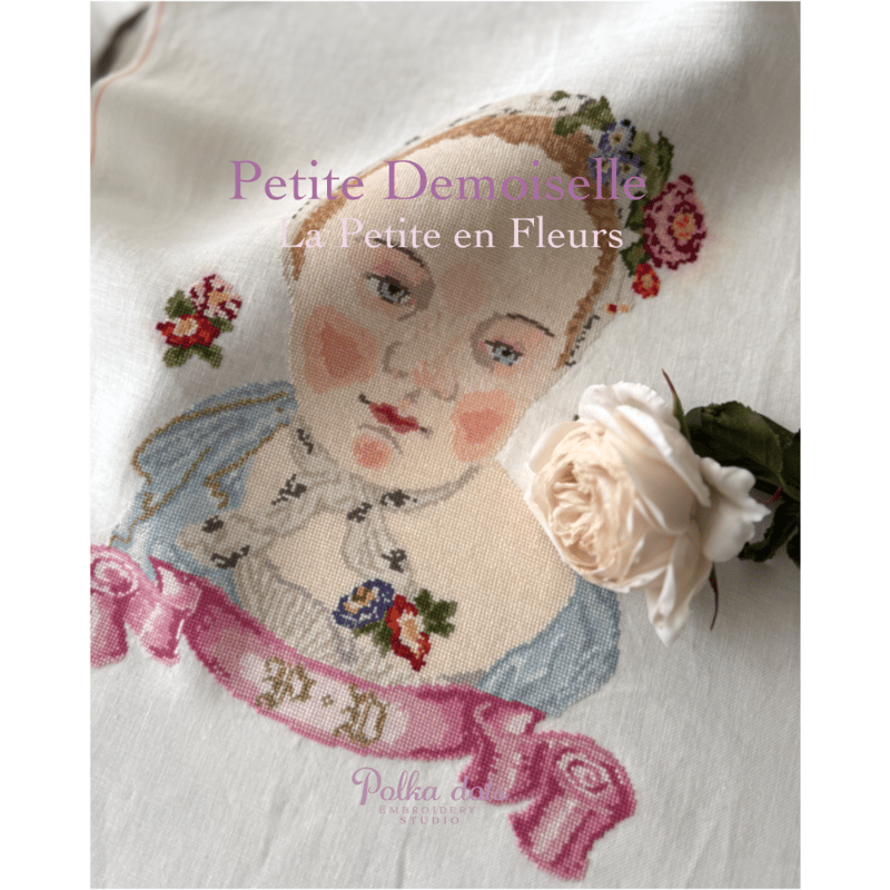 クロスステッチ 図案本 Les petites filles modeles クロスステッチ図案 ダウンロード版 Petite Demoiselle – La Petite