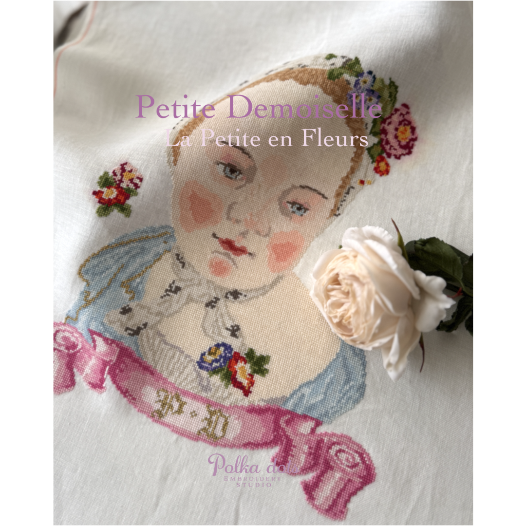 クロスステッチ図案 ダウンロード版 Petite Demoiselle – La Petite