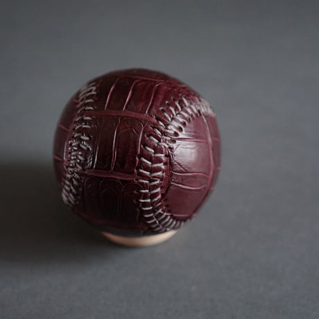 硬式野球ボール　クロコダイル仕様