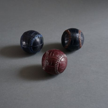硬式野球ボール　クロコダイル仕様