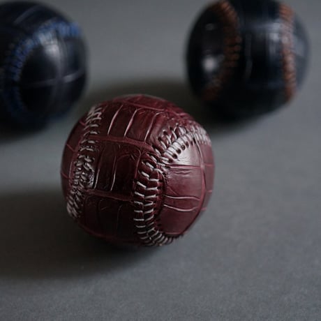 硬式野球ボール　クロコダイル仕様