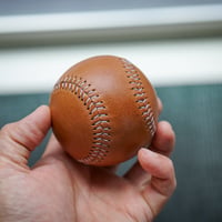 硬式野球ボール　ブッテーロキャメル×グレーステッチ