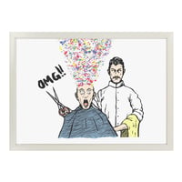 イラストボード　OMG hair style  splash