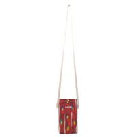 mobile case / red peacock L size