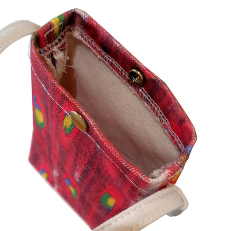 mobile case / red peacock L size