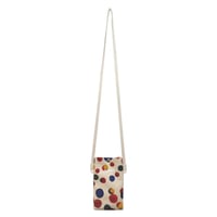 mobile case / colorful marble dots L size