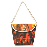 canvas flap shoulder / marble OYC