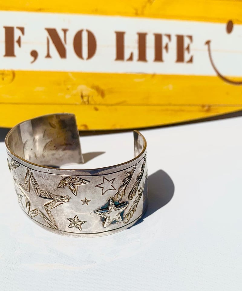 ジェイソンタカラ バングル ホピ族 K14×SV ゴールド シルバー メンズ