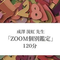 成澤 滉虹 先生 「Zoom個別鑑定」120分