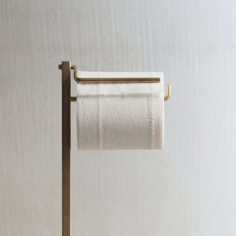 ayanoponn 千葉工作所 Paper Holder Brass 千葉工作所