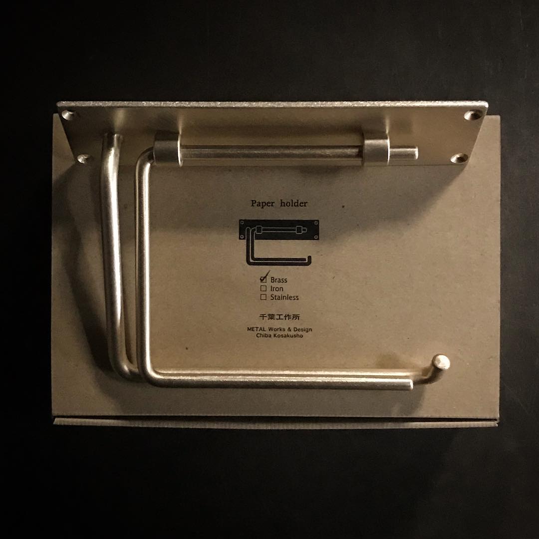 Paper Holder Brass | 有限会社千葉工作所 Paper Holder Brass | 有限会社千葉工作所