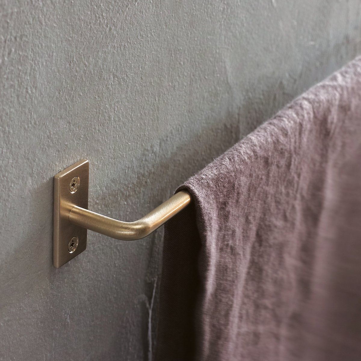 千葉工作所 タオルハンガー Towel Holder Brass(SとMセット) 千葉工作所/Towel holder Brass（タオルホルダー 真鍮）S -経年
