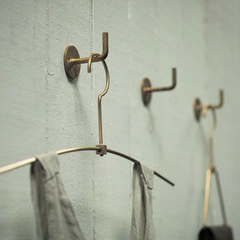 Brass Hook - Round | 有限会社千葉工作所