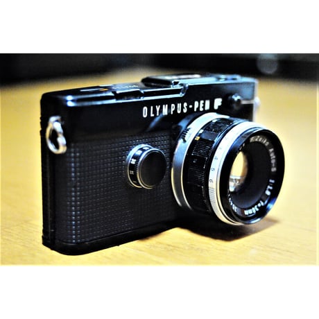 OLYMPUS PEN-FT ブラックボディ+38mm F1.8レンズ 動作美品