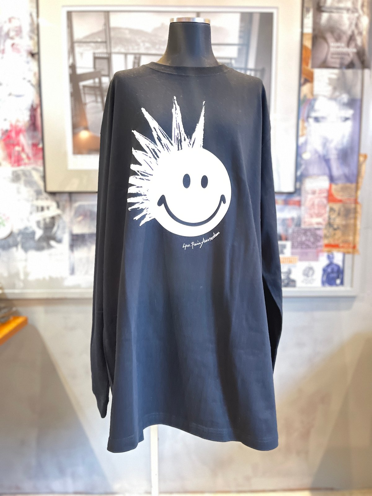 【美品】 HARi / ハリ LS T-SHIRT スマイル ロングスリーブ 美品】 HARi / ハリ LS T-SHIRT スマイル ロングスリーブ - メルカリ