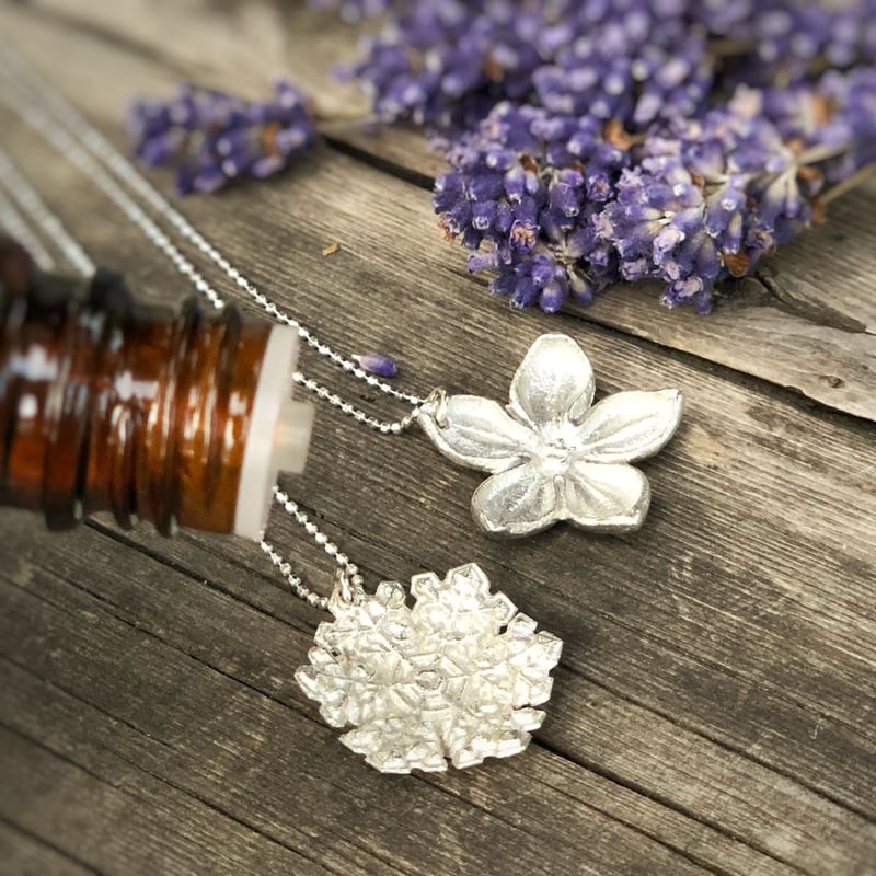 Tin Aroma Style Pendant Set 錫(すず)のアロマペンダントセ
