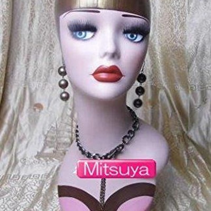 レトロ ヘッドマネキン 帽子 アクセサリー サングラス ディスプレイ