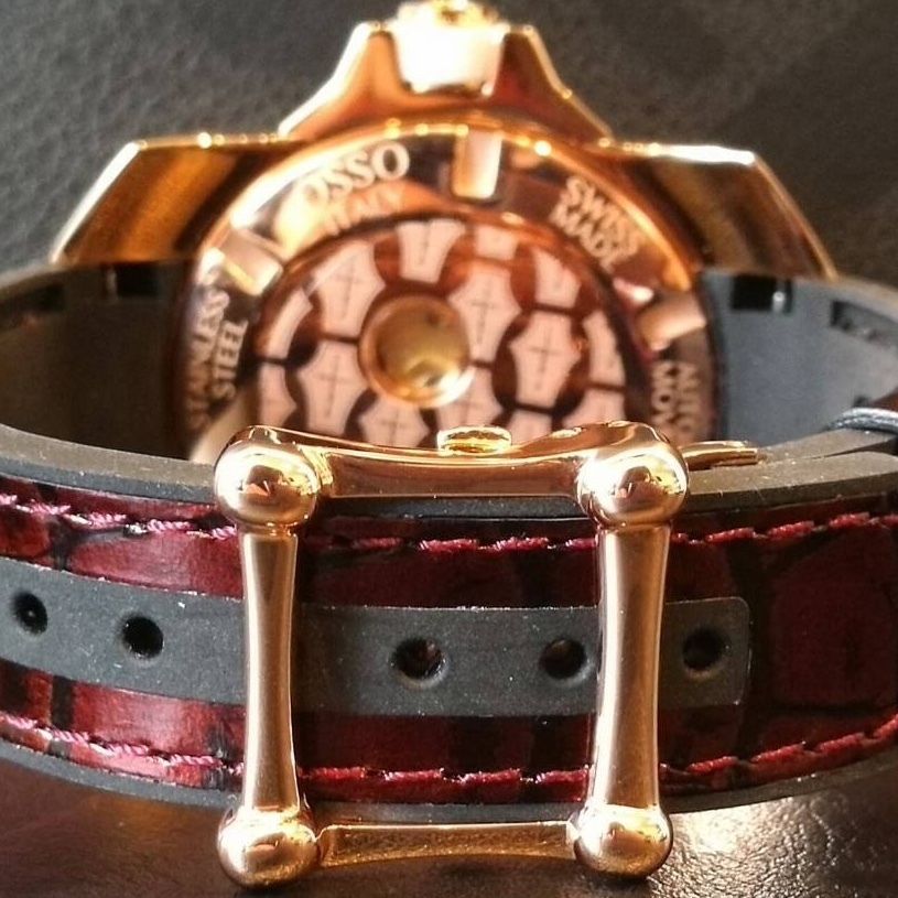 ジャンルソー　Dバックル　ゴールド　16mm A LANGE&SOHNE（ランゲ＆ゾーネ）純正Dバックル YG 16mm