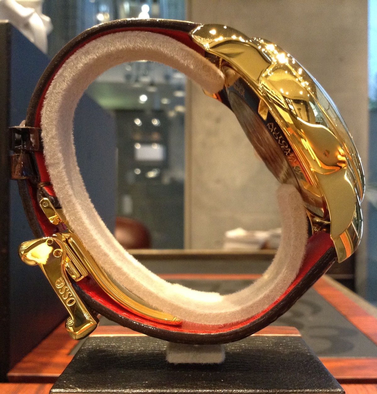 メンズDバックル】イエローゴールド | OSSO ITALY