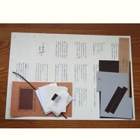 豆本キット［うた時計］