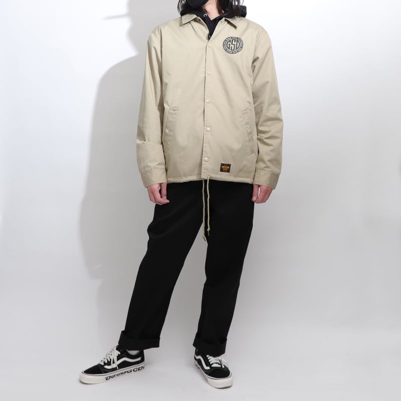 T/C COACH JACKET BEIGE T/Cコーチジャケット ベージュ | G T/C COACH JACKET BEIGE T/Cコーチジャケット ベージュ | G