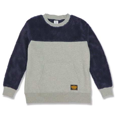 BOA  FLEECE  PULL  OVER  ボアフリース  プルオーバー  NAVY