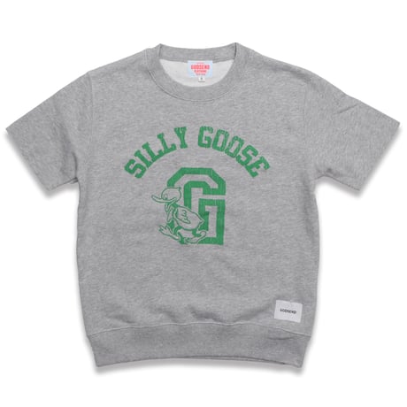 SILLY  GOOSE  CUTOFF  SWEAT  SHIRT  GREY  シリーグース  カットオフスウェットシャツ  グレー