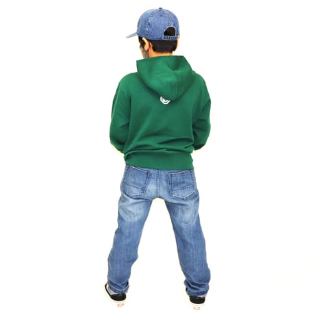 ARC COLLEGE  LOGO  HOODIE  D/GREEN  アーチカレッジロゴ  パーカー  ダークグリーン