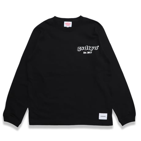 ORIGINAL  LOGO  L/S   TEE  BLACK